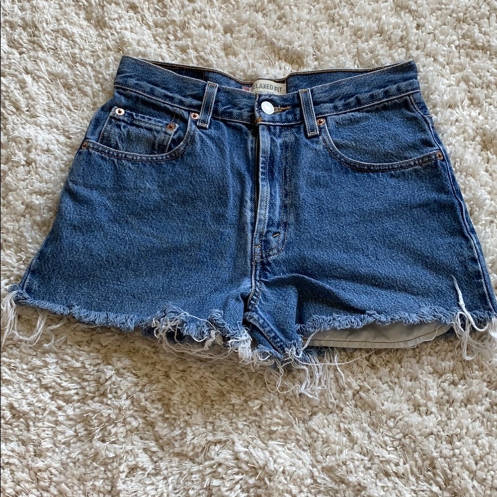 Vintage Levi Jean Shorts